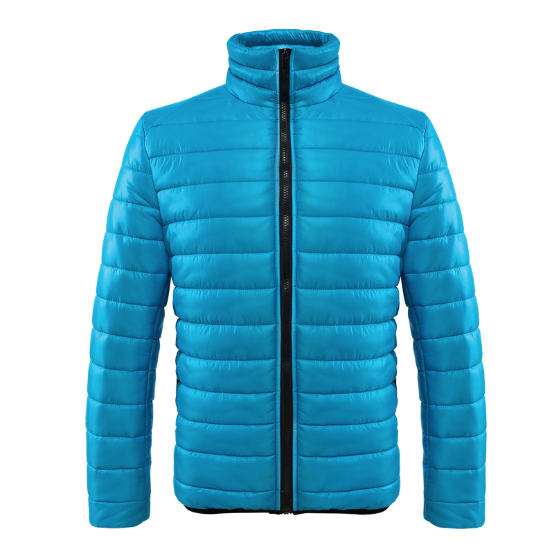 man padded jacket JTK-M06 sky blue